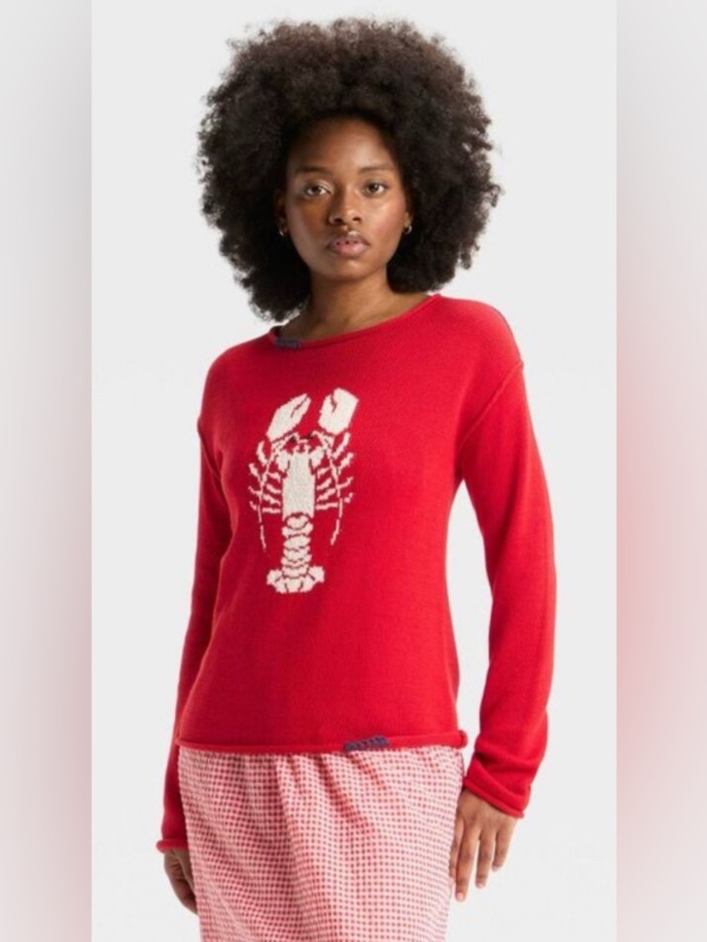 Wild Fable Wide Crewneck Americana Sweater